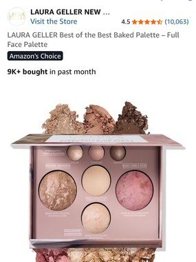 Laura Geller Pink & Neutral Full Face Baked Palette